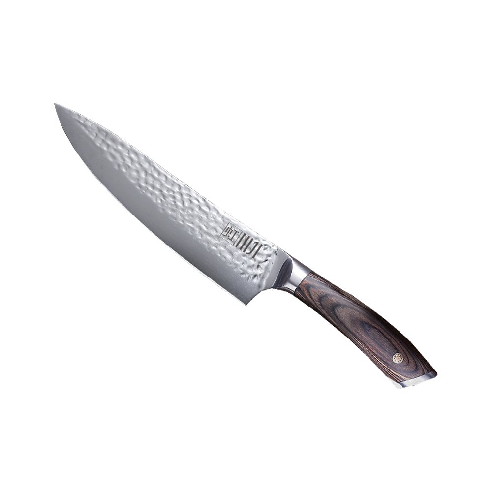 NIJI 8-Inch Hammered Collection Chef’s Knife