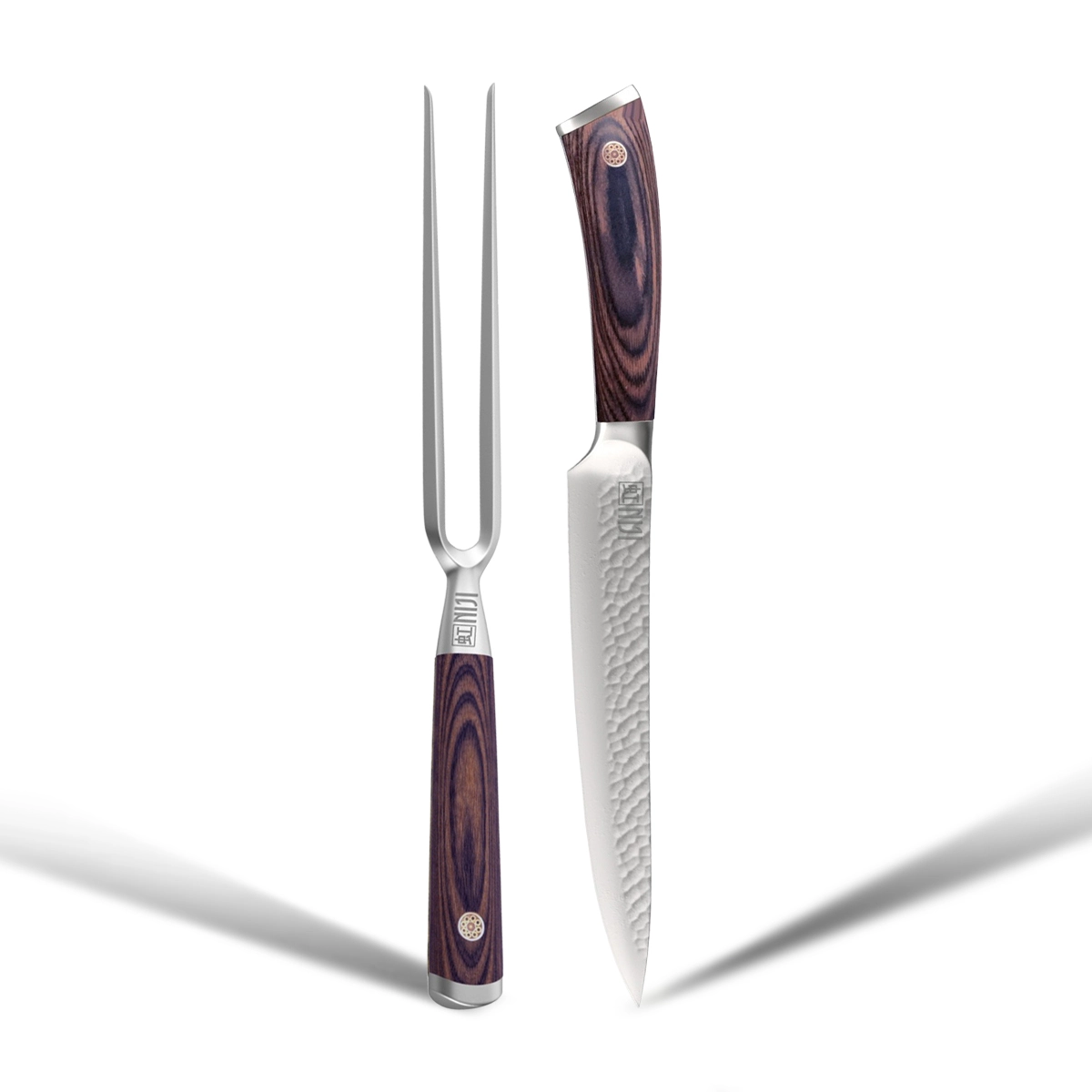 NIJI 12-Inch Carving Knife & Fork Set – Precision Meets Performance